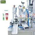 plastic tube filling and sealing machine - hx-009